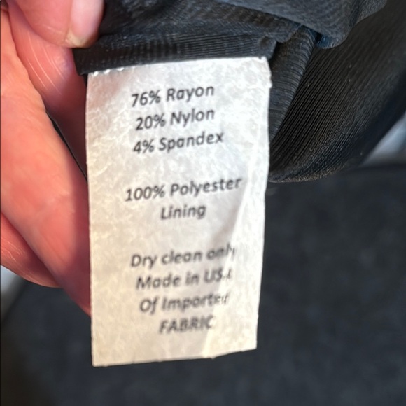 Sara Campbell Black and White 3/4 Sleeve Sheath Dress, SZ 4 - Picture 10 of 13